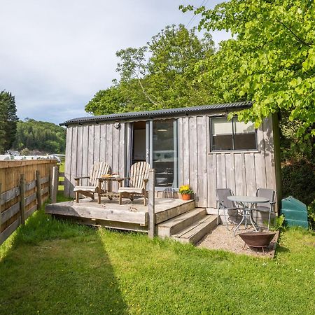 Cefn Crib Cabins Machynlleth Exterior foto